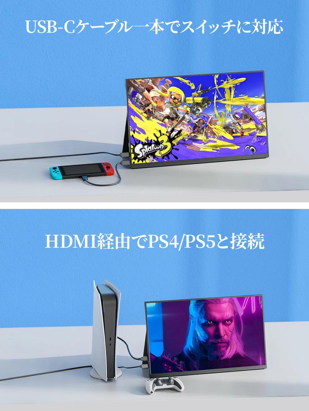 楽天市場】楽天1位！モバイルモニター 4K cocopar モバイルモニター 14