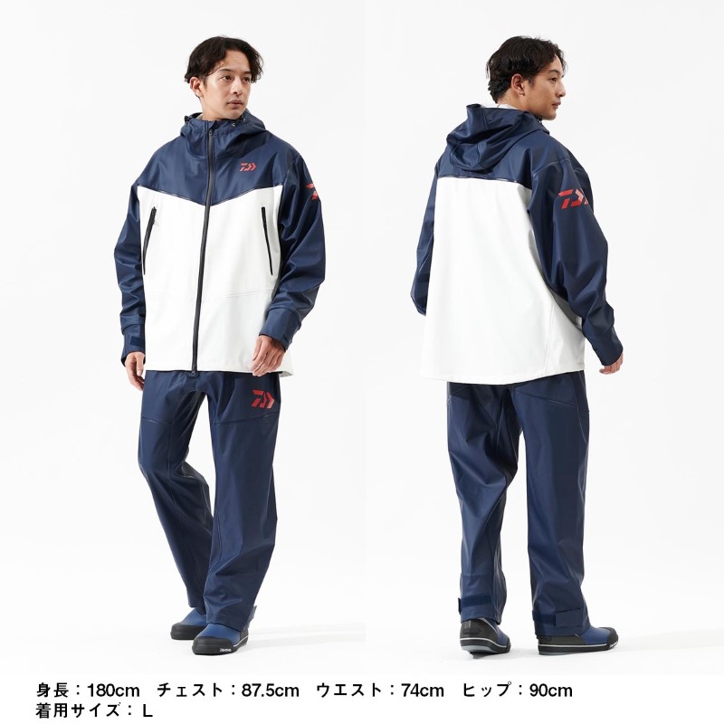 楽天市場】ダイワ DR-6025 オーシャンレインスーツ ブラック L | 釣具