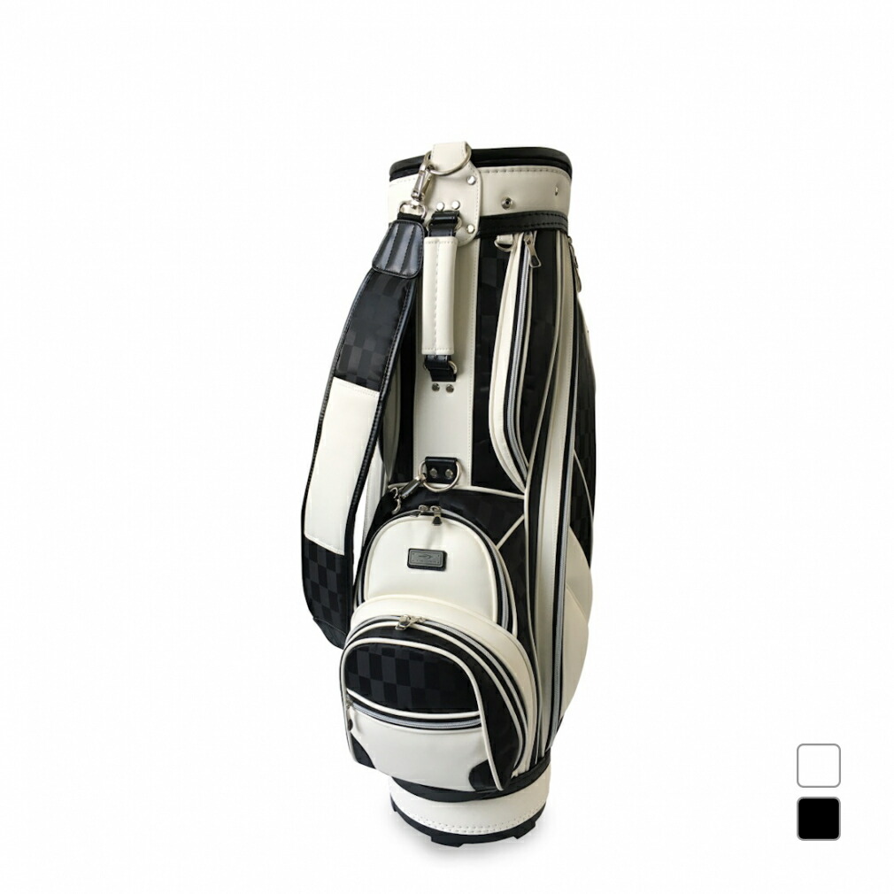 楽天市場】ティゴラ キャディバッグ 9型 重厚感あるれるクラシック