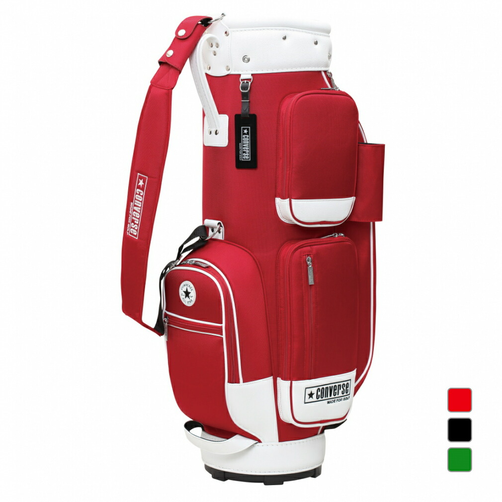 楽天市場】コンバース CV CL CADDIE BAG キャディバッグ 9型 (33700272