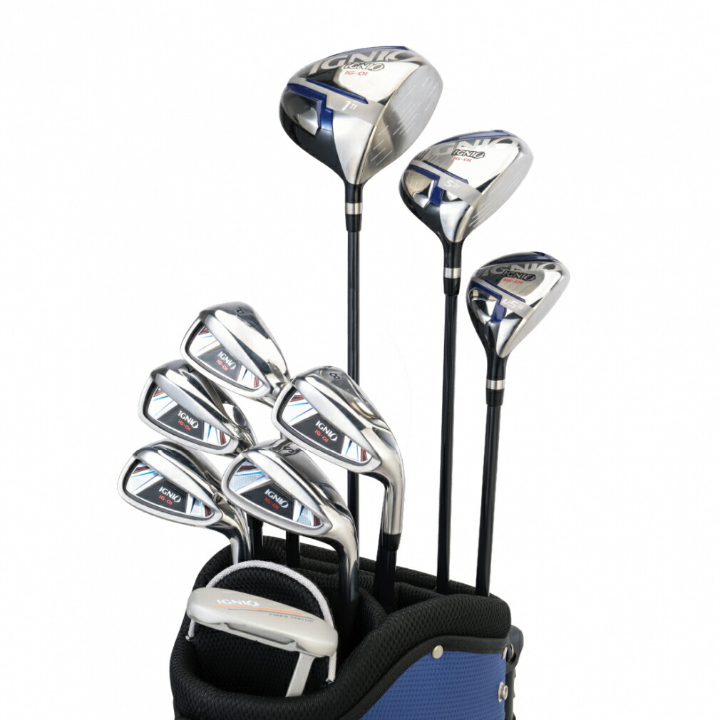 楽天市場】イグニオ ゴルフ クラブセット ゴルフを始められる方に