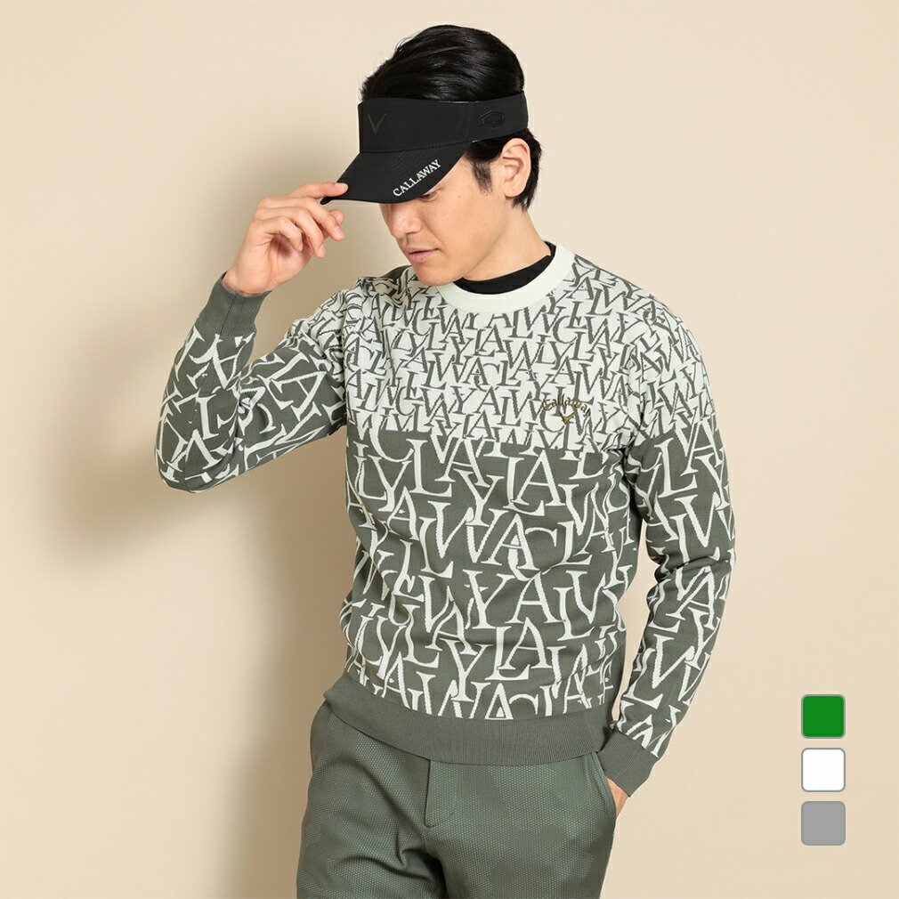 楽天市場】キャロウェイ ゴルフウェア 長袖 セーター 秋 冬 クルー