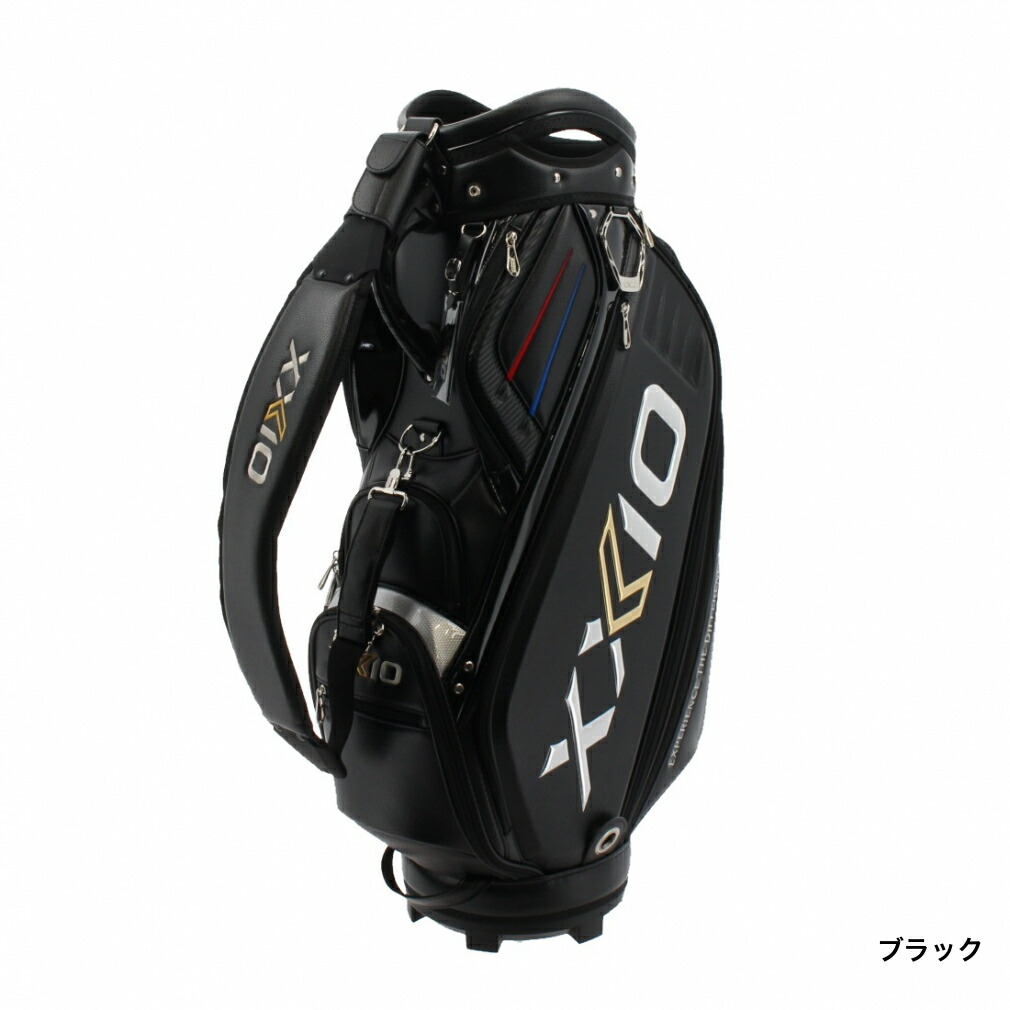XXIO ゼクシオ ゴルフバック ショルダー チェック 黒 ダンロップ XXIO
