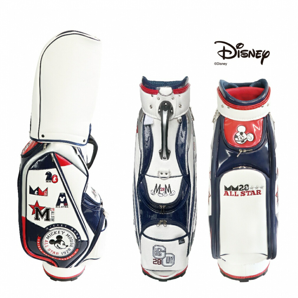 楽天市場】ディズニー キャディバッグ DN-0B1003CB ミッキーマウス