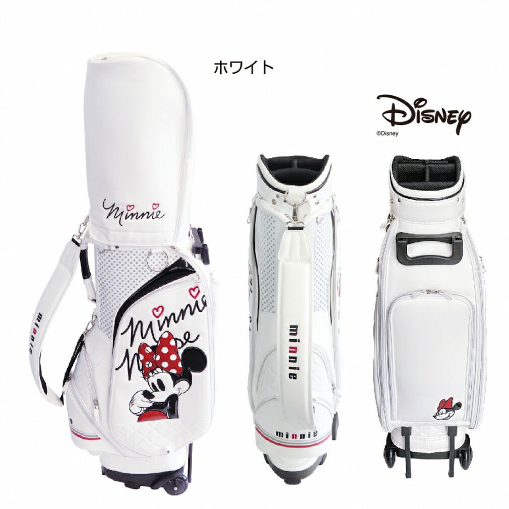 楽天市場】ディズニー レディース キャスター付きキャディバッグ DN