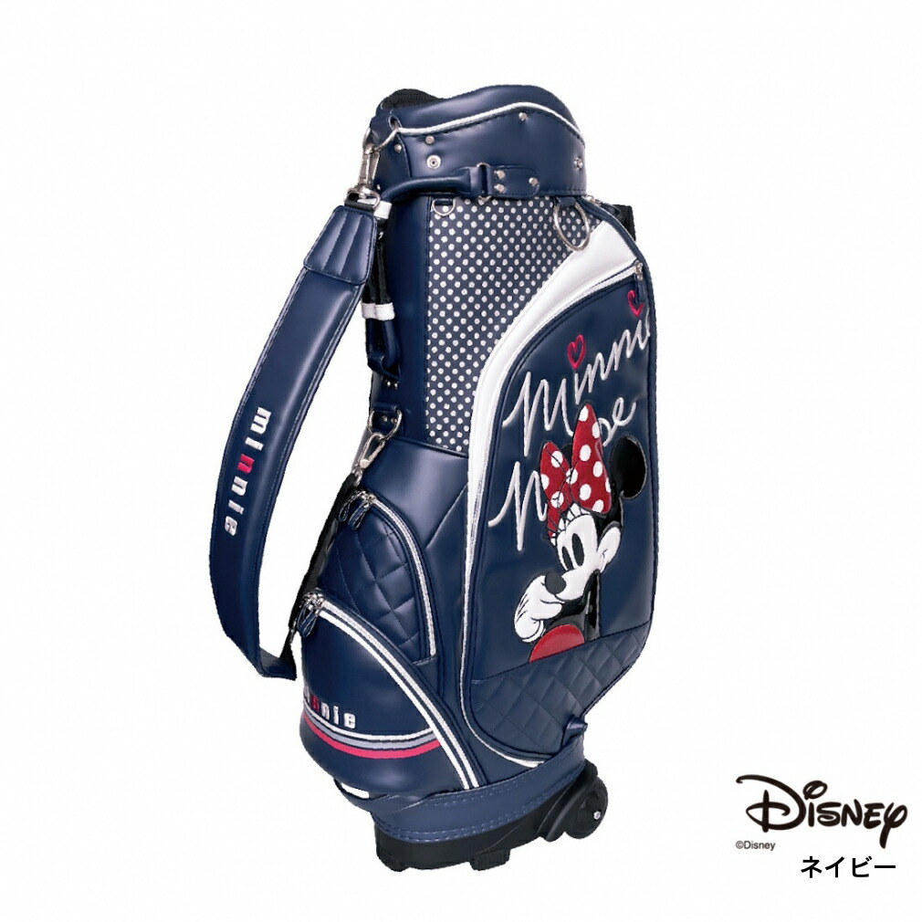 楽天市場】ディズニー レディース キャスター付きキャディバッグ DN