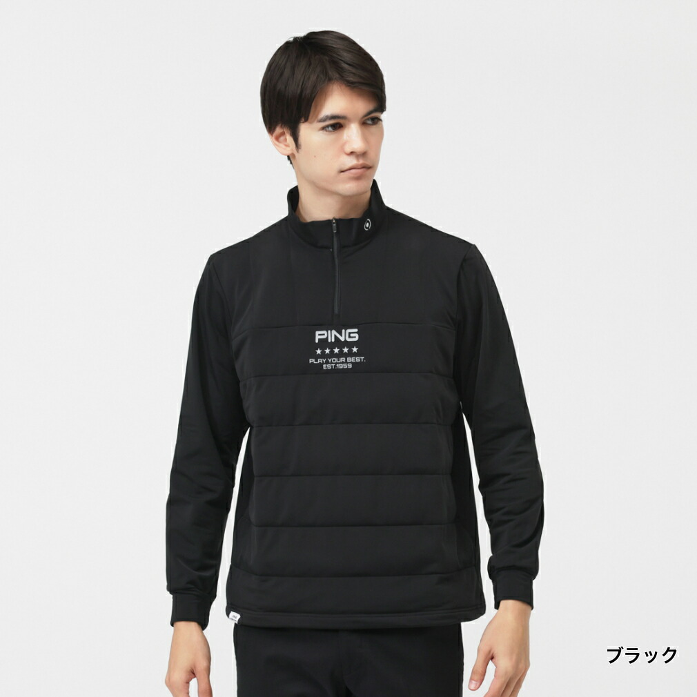 楽天市場】ピン ゴルフウェア 長袖シャツ 秋 冬 24FWエアーフレイク