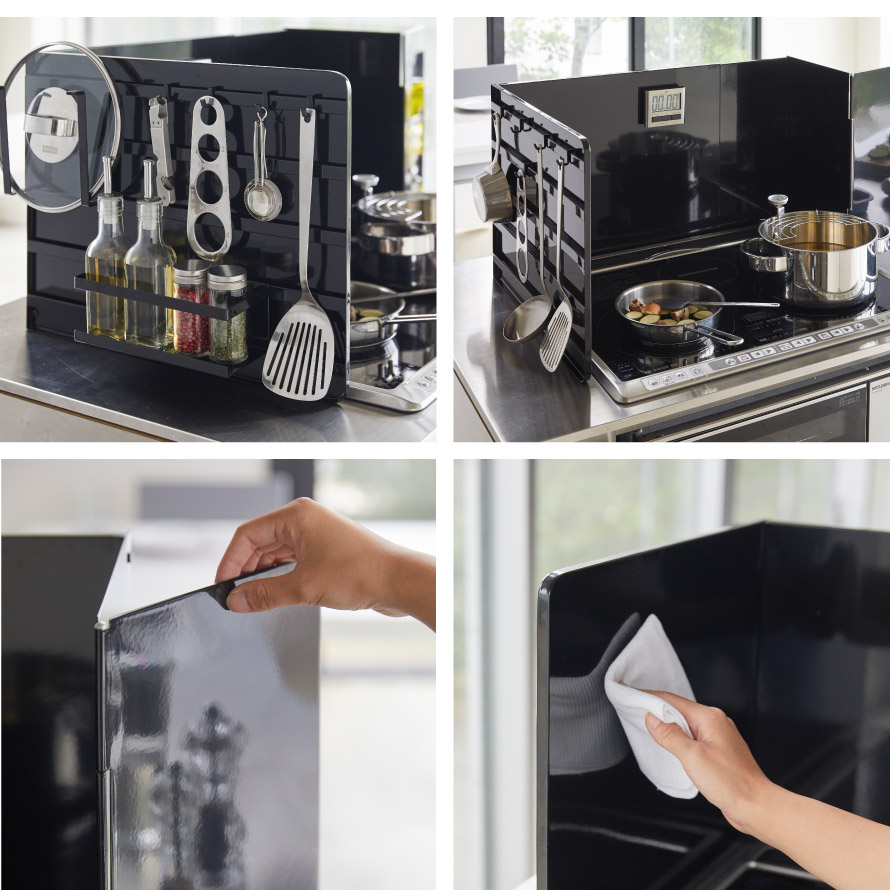 楽天市場】レンジガード レンジカバー 伸縮 コンロ用カバー コンロ