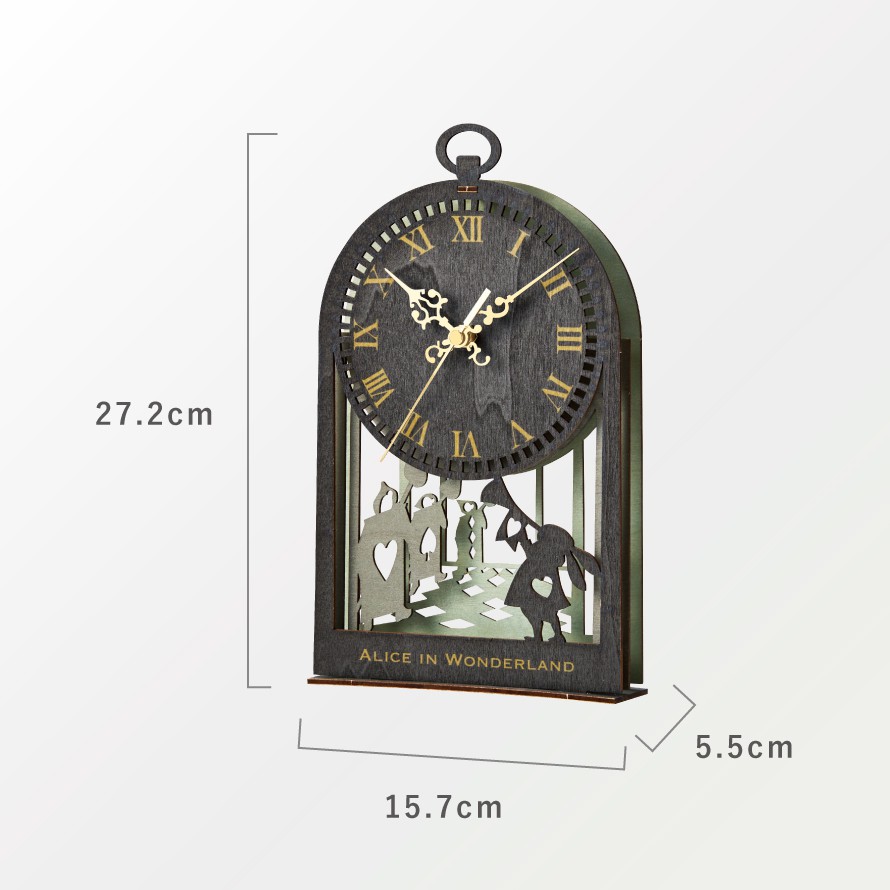 楽天市場】ルームライト 置き時計 ディズニー 不思議の国のアリス