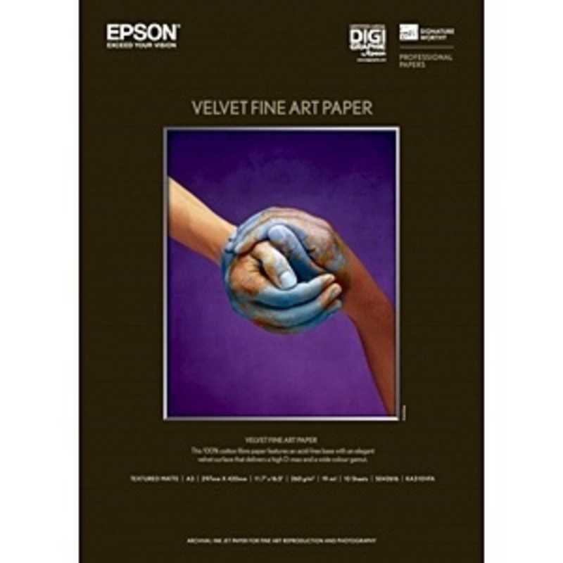 楽天市場】epson velvet fine art paper a3の通販
