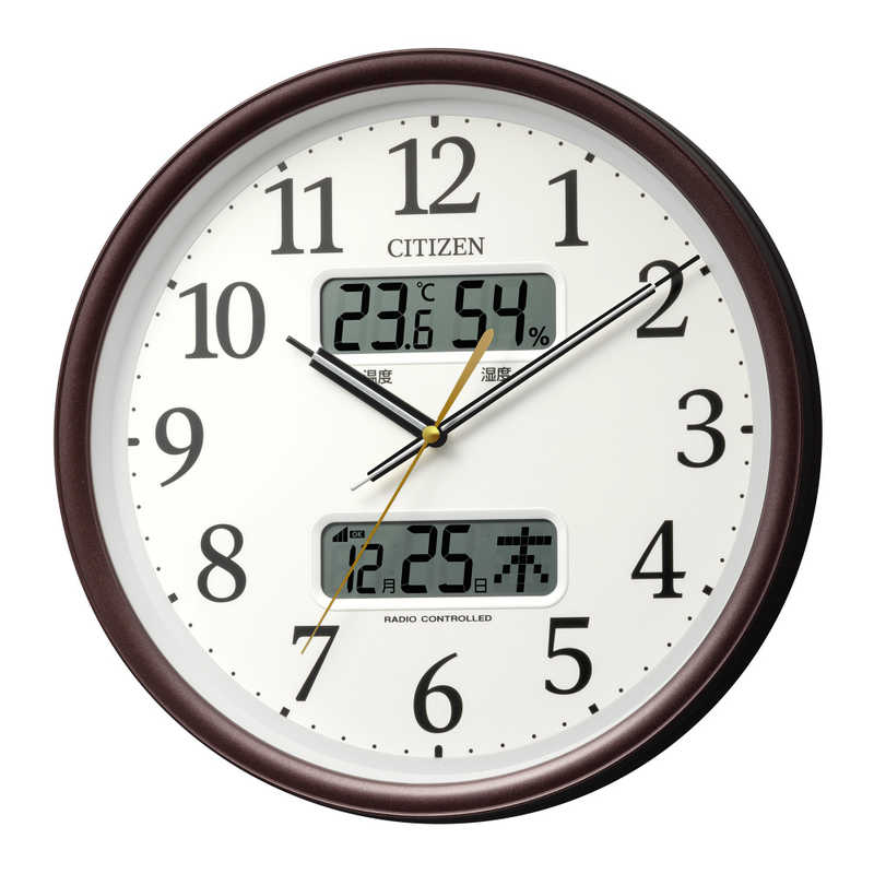 楽天市場】掛け時計 クオーツ シチズンの通販