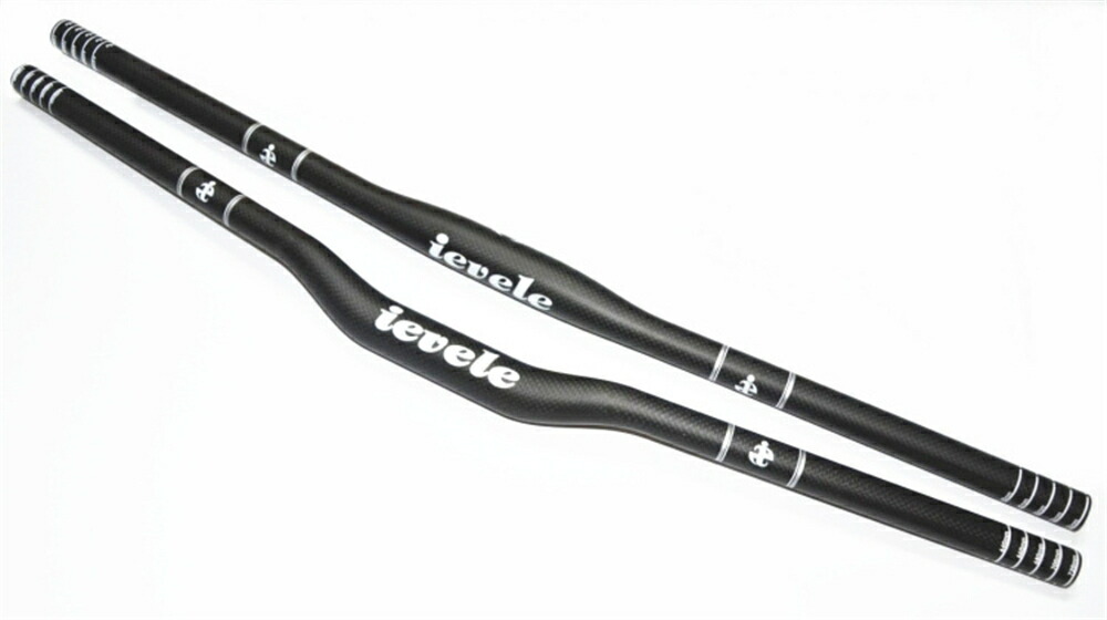 楽天市場】ieveleカーボンフラットバー ライザーバー ストレートバー