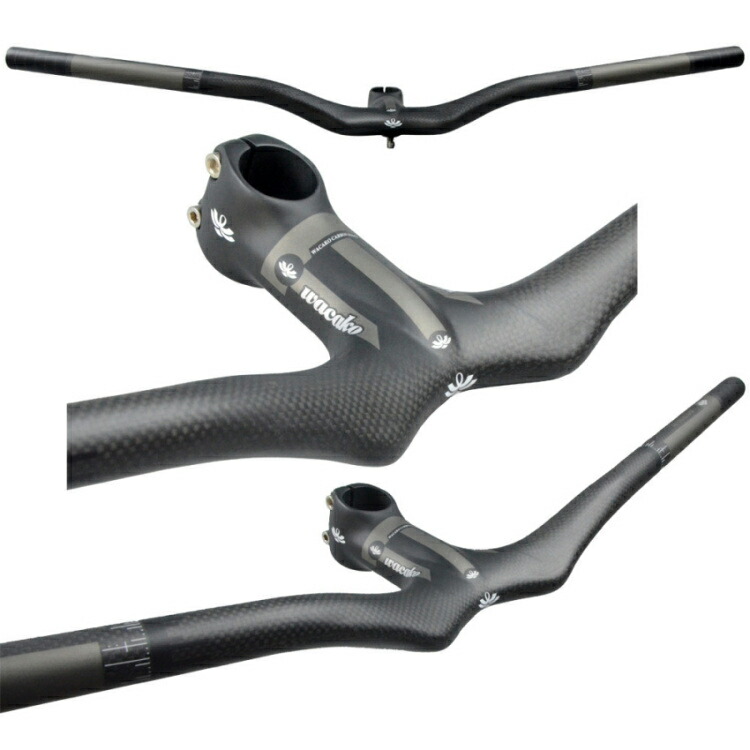 楽天市場】wacako カーボンハンドル ライザーバー MTBハンドル ステム