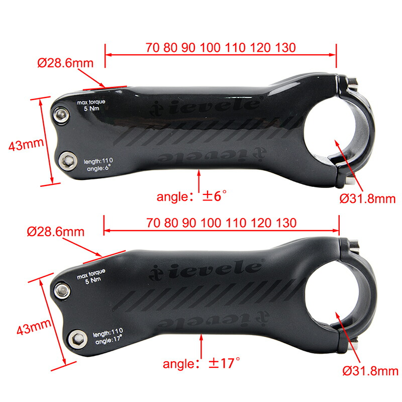 楽天市場】ieveleステム カーボンステム マウンテンバイクステム