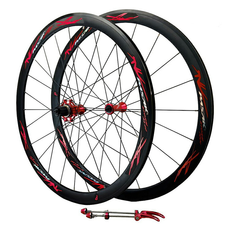 楽天市場】PASAK ロードバイクホイール 前後セット 700C クイック