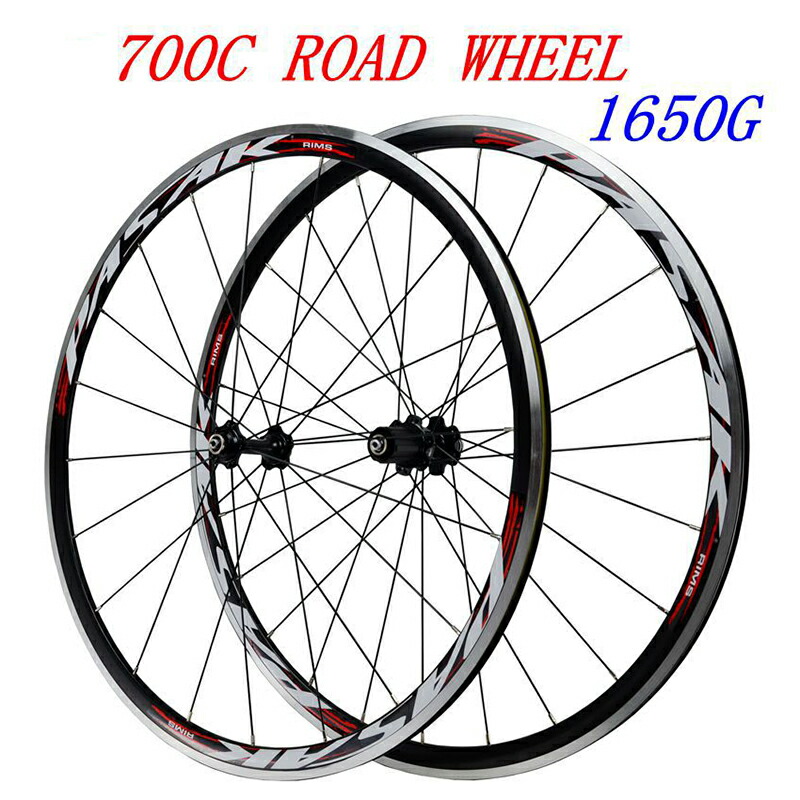 楽天市場】PASAK ロードバイクホイール 前後セット 700c ホイール