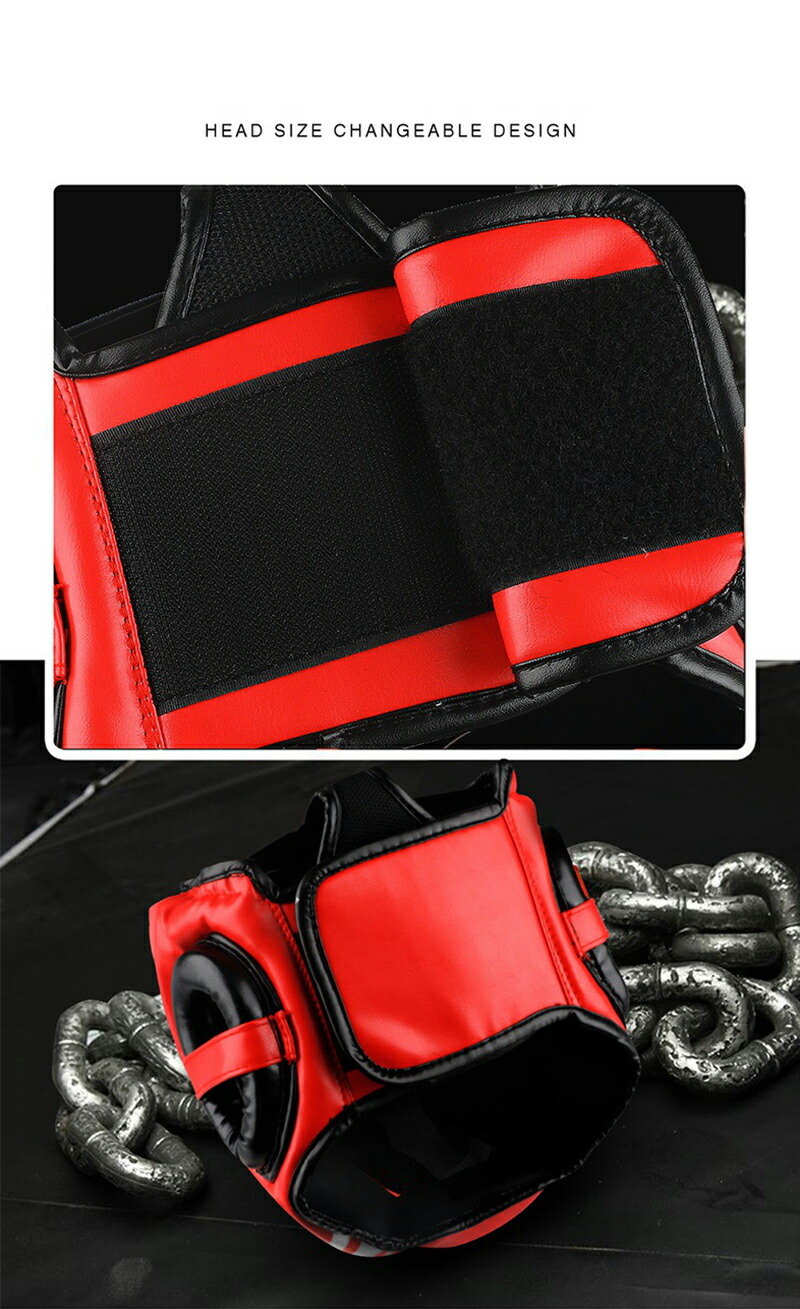 楽天市場】ヘッドガード GINGPAI キッズ ヘッドギア S/M/L ボクシング