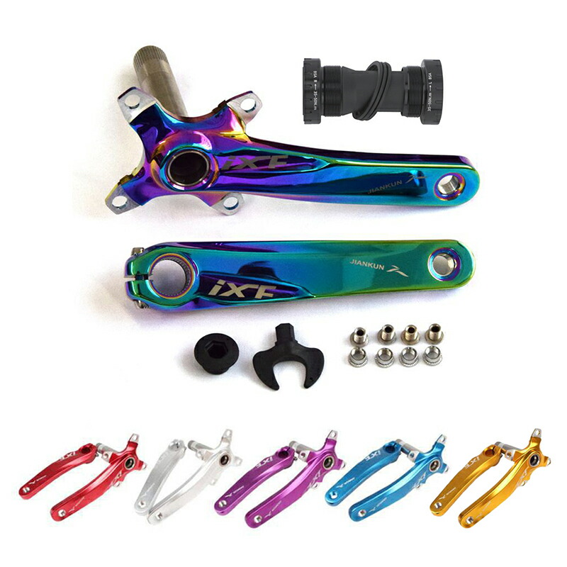 楽天市場】JIANKUN MTB用 クランクアーム 104BCD クランクセット BB