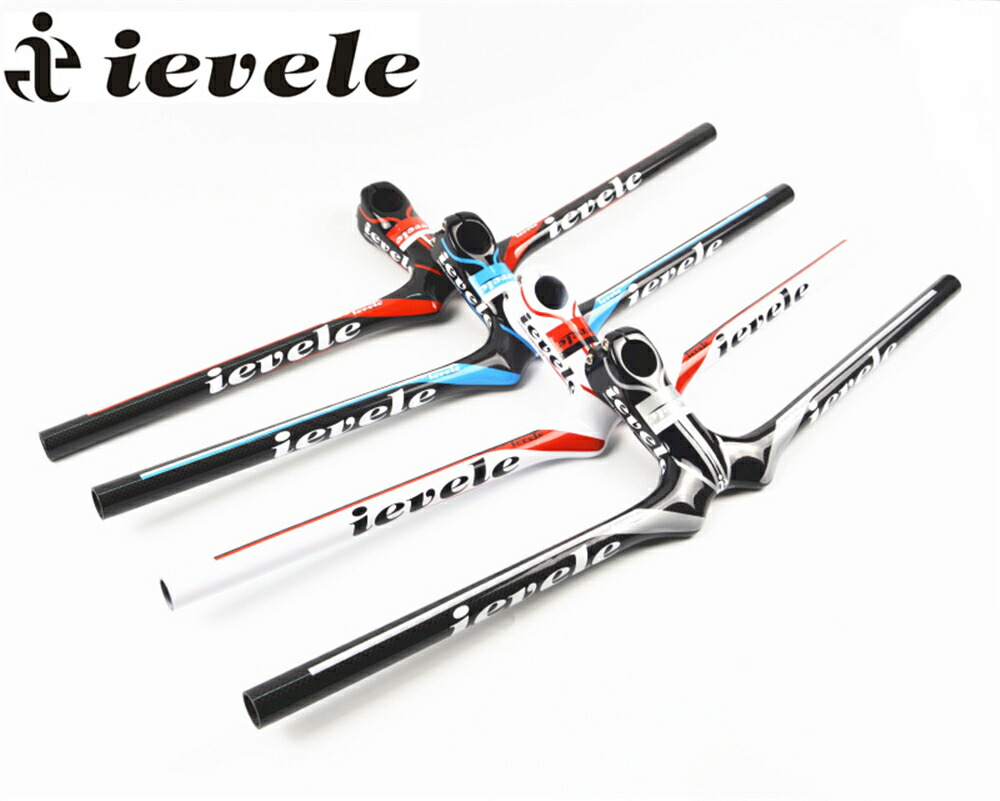 楽天市場】ieveleカーボンハンドル ステム一体式ストレートバー