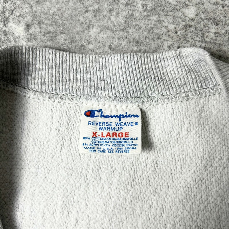 楽天市場】80s トリコタグ USA製 Champion 染み込み カレッジ プリント