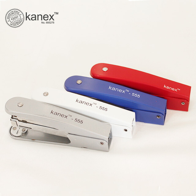 楽天市場】【3号針用】kanex 555 ホチキス ホッチキス 輸入 文具