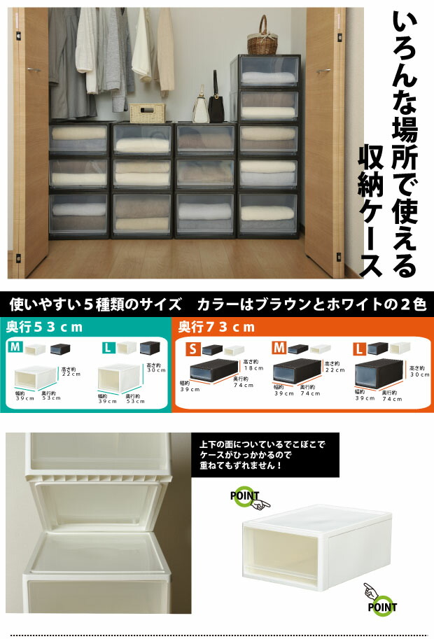 楽天市場】【送料無料】【大容量 4個セット】 収納ボックス ストラ