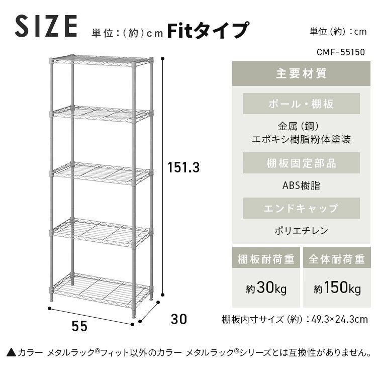 楽天市場】＼ﾎﾟｲﾝﾄ10倍☆11日10時迄／ラック 5段 スチールラック
