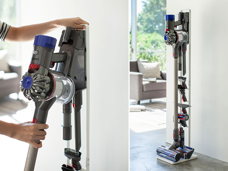 楽天市場】【3/5 全品ポイント5倍】山崎実業 ダイソン 掃除機 スタンド