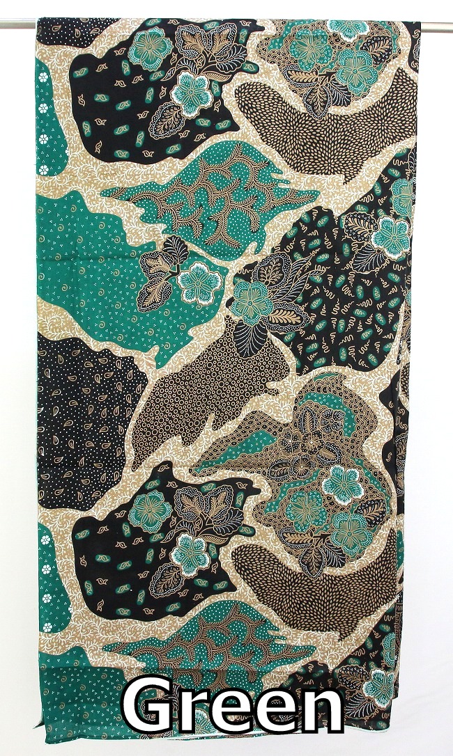 楽天市場】【メール便OK】インドネシア バティック プリント生地