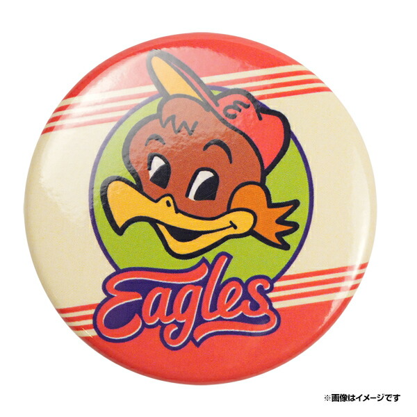 楽天市場】【昭和平成レトロシリーズ】昭和風イーグルスロゴ│缶バッジ