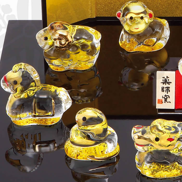 楽天市場】【招福クリスタル十二支飾り】開運招福の干支☆縁起の良い