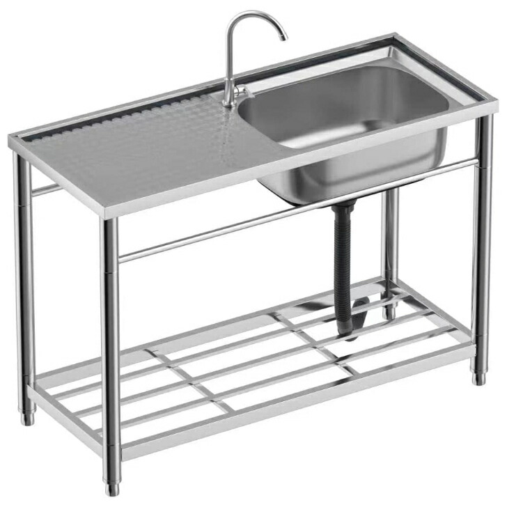 楽天市場】流し台 シンク 屋外 ガーデンシンク ステンレス 水栓付 庭