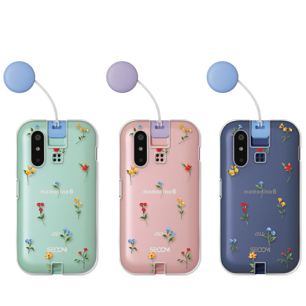 楽天市場】mamorino6 ケース クリア マモリーノ6 カバー au キッズ携帯