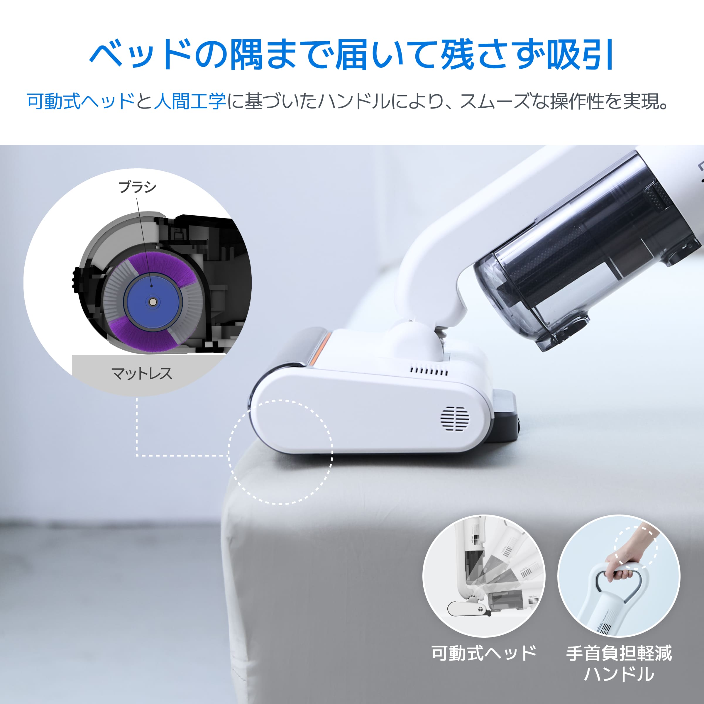 楽天市場】【温風モデル】コードレス 65度温風モデル／レイコップ 布団