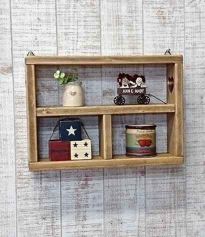 楽天市場】カントリーウォールシェルフ 幅35cm RSE-62壁面収納家具