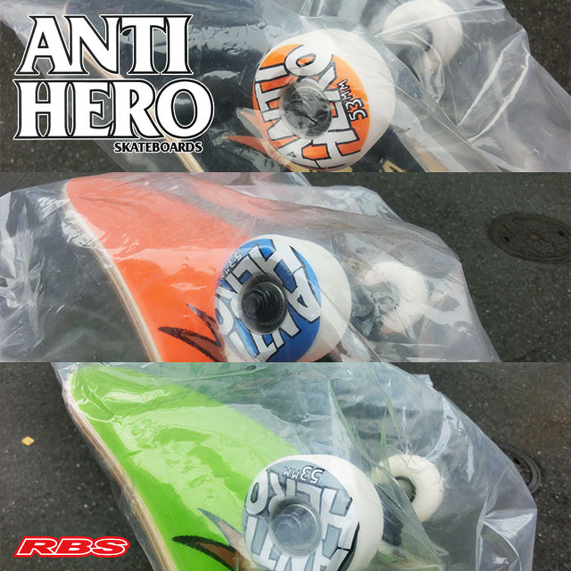 楽天市場】ANTIHERO スケートボード コンプリート セット 完成品