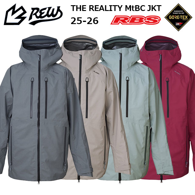 楽天市場】REW 25-26 THE REALITY MtBC ジャケット GORE-TEX 3L