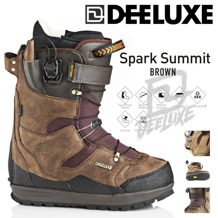 楽天市場】16-17 モデル DEELUXE ディーラックス SPARK SUMMIT BROWN