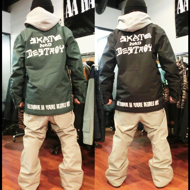 楽天市場】2016モデル AA HARD WEAR COACH JACKET 【THRASHER】コーチ