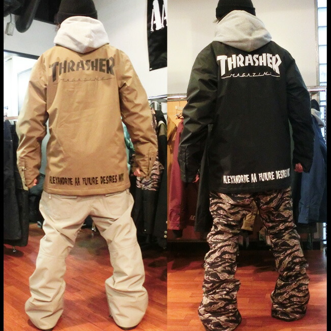楽天市場】2016モデル AA HARD WEAR COACH JACKET 【THRASHER】コーチ