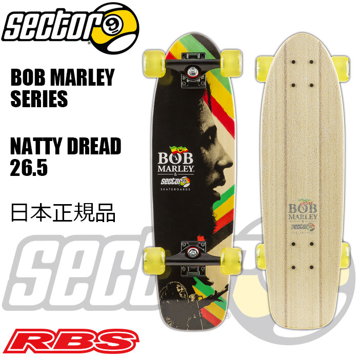 楽天市場】SECTOR 9 セクター9 スケートボード NATTY DREAD 26.5