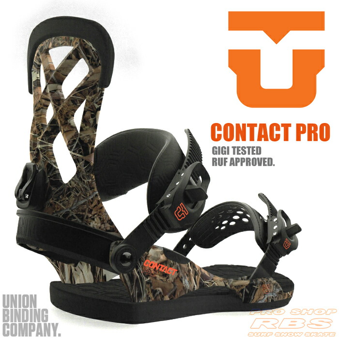 楽天市場】18-19 UNION BINDING CONTACT PRO コンタクトプロ CAMO カモ