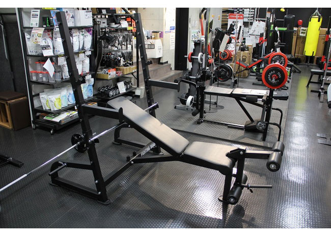 楽天市場】パワーラック 筋トレ ベンチプレス マルチパワーベンチ【準