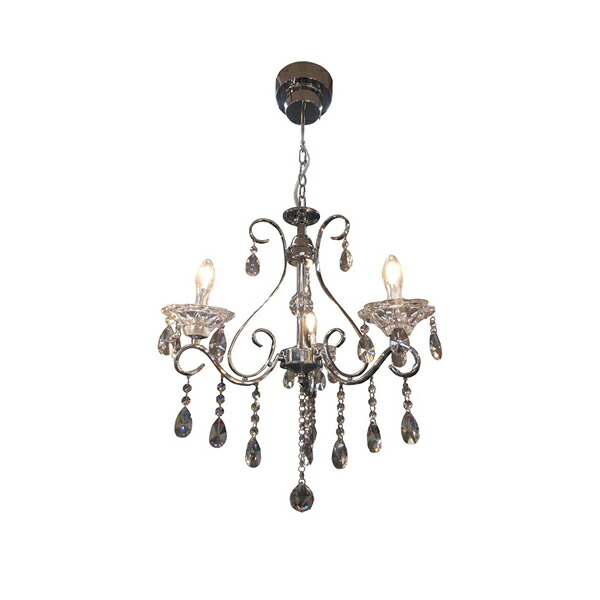 楽天市場】ルミナス LED シャンデリア 電球色 3灯式 LED電球付 口金E17