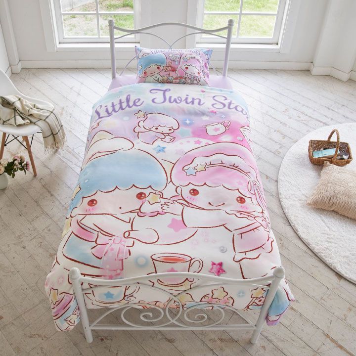 楽天市場】キキ&ララ キキララ 布団カバー3点セット シングル