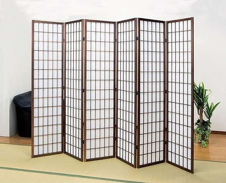 楽天市場】障子スクリーン 6曲 ハイタイプ 間仕切り パーテーション(代