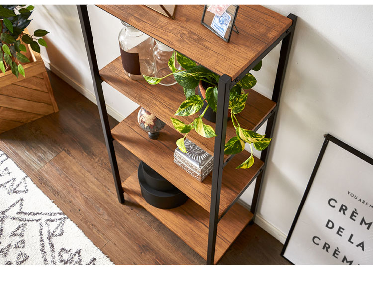 楽天市場】ヴィンテージ 四段ラック 4段 ラック 幅50 奥行き30 収納