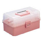 楽天市場】TRUSCO ホームケース 321X195X165 ピンク【HP-320 P