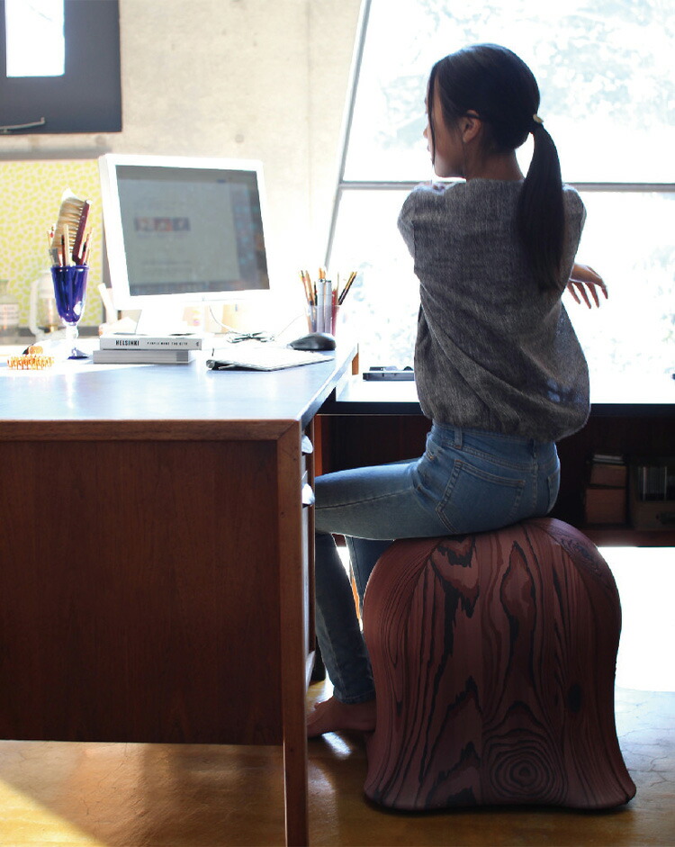 楽天市場】ジェリーフィッシュチェア 北欧柄 バランスボール