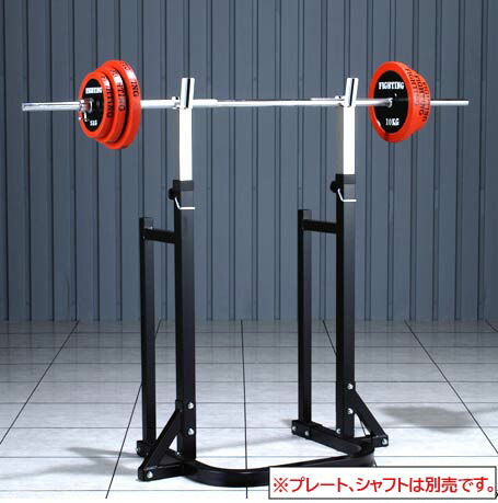楽天市場】ファイティングロード プロスクワット台 バーベルスタンド